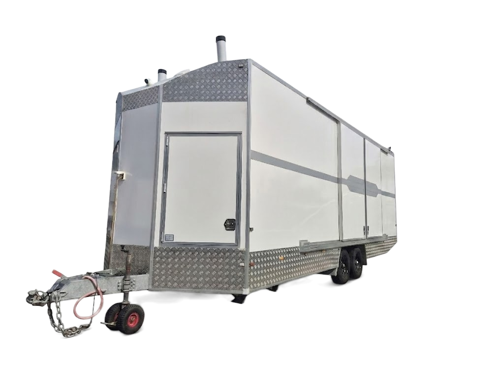 Mobile Access Facility accessible transportable unit, exterior side view