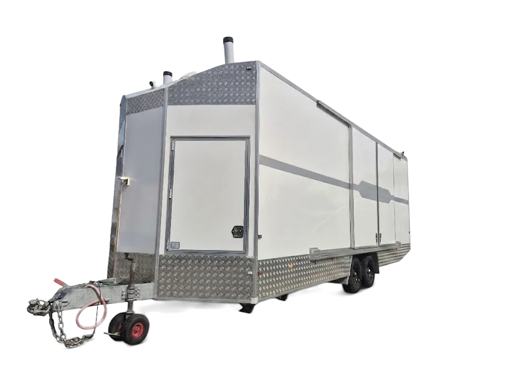 Mobile Access Facility accessible transportable unit, exterior side view